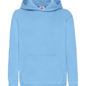 Fruit of the Loom Kids Classic Hooded Sweatshirt | Sky Blue