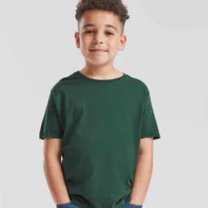 Fruit of the Loom Kids Iconic 150 T-Shirt | Forest Green