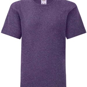Fruit of the Loom Kids Iconic 150 T-Shirt | Heather Purple