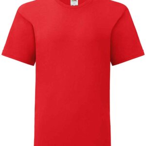 Fruit of the Loom Kids Iconic 150 T-Shirt | Red