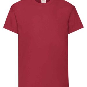 Fruit of the Loom Kids Original T-Shirt | Brick Red