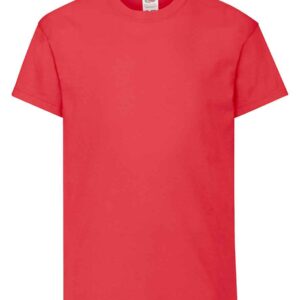 Fruit of the Loom Kids Original T-Shirt | Red