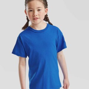 Fruit of the Loom Kids Original T-Shirt | Royal Blue