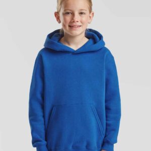 Fruit of the Loom Kids Premium Hooded Sweatshirt | Royal Blue