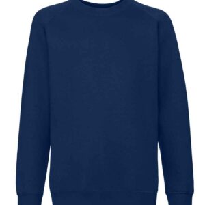 Fruit of the Loom Kids Premium Raglan Sweatshirt | Navy