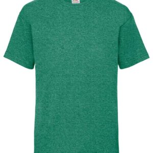 Fruit of the Loom Kids Value T-Shirt | Heather Green
