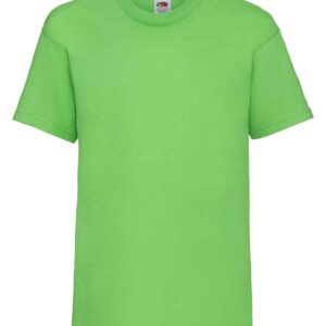 Fruit of the Loom Kids Value T-Shirt | Lime Green
