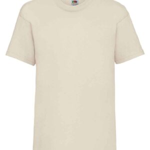 Fruit of the Loom Kids Value T-Shirt | Natural