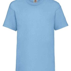 Fruit of the Loom Kids Value T-Shirt | Sky Blue