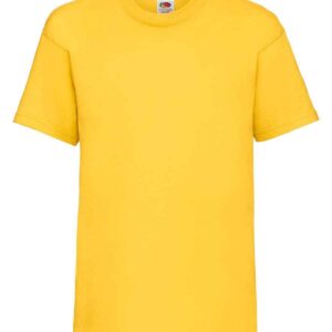 Fruit of the Loom Kids Value T-Shirt | Sunflower