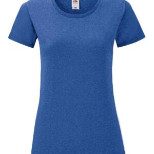 Fruit of the Loom Ladies Iconic 150 T-Shirt | Heather Royal