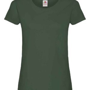 Fruit of the Loom Lady Fit Original T-Shirt | Bottle Green