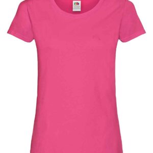 Fruit of the Loom Lady Fit Original T-Shirt | Fuchsia