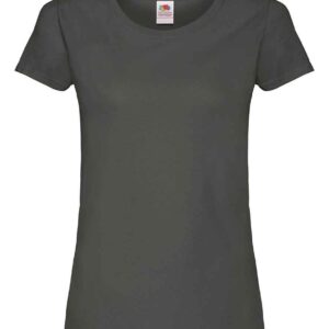 Fruit of the Loom Lady Fit Original T-Shirt | Light Graphite
