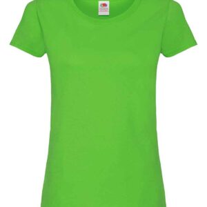 Fruit of the Loom Lady Fit Original T-Shirt | Lime Green