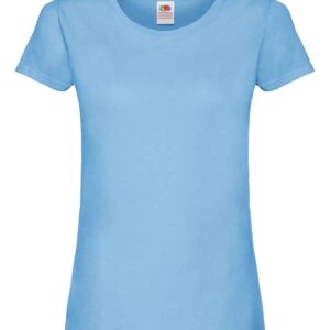Fruit of the Loom Lady Fit Original T-Shirt | Sky Blue