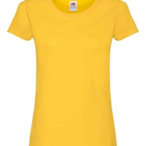 Fruit of the Loom Lady Fit Original T-Shirt | Sunflower
