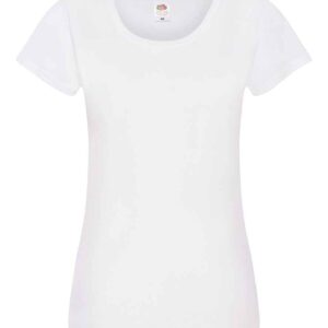 Fruit of the Loom Lady Fit Original T-Shirt | White