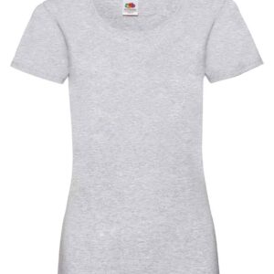 Fruit of the Loom Lady Fit Value T-Shirt | Heather Grey