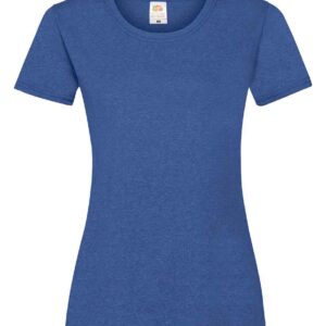Fruit of the Loom Lady Fit Value T-Shirt | Heather Royal