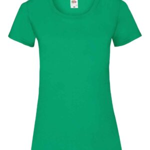 Fruit of the Loom Lady Fit Value T-Shirt | Kelly Green