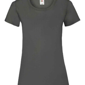 Fruit of the Loom Lady Fit Value T-Shirt | Light Graphite