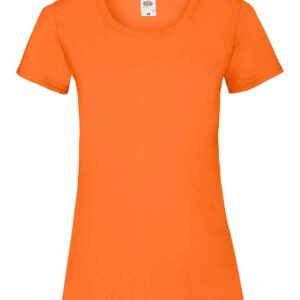 Fruit of the Loom Lady Fit Value T-Shirt | Orange