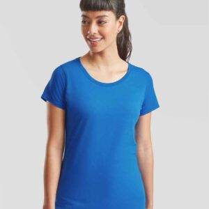 Fruit of the Loom Lady Fit Value T-Shirt | Royal Blue