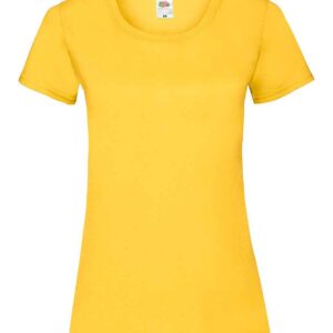 Fruit of the Loom Lady Fit Value T-Shirt | Sunflower