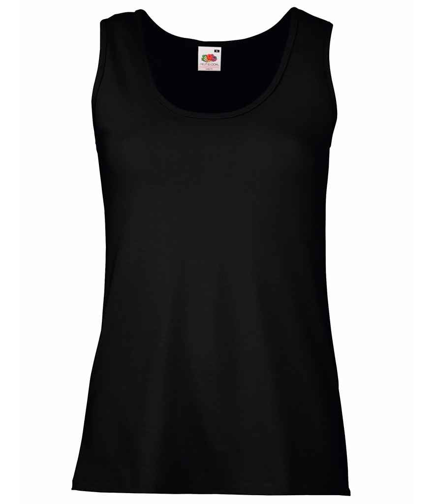 Fruit of the Loom Lady Fit Value Vest | Black