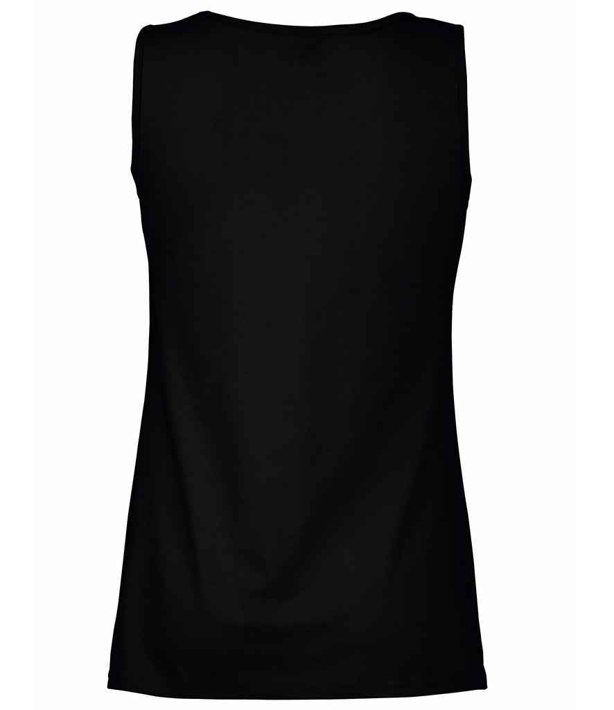 Fruit of the Loom Lady Fit Value Vest | Black - Image 2