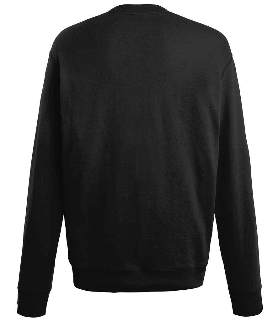 Fruit of the Loom Lightweight Drop Shoulder Sweatshirt | Black - Image 2