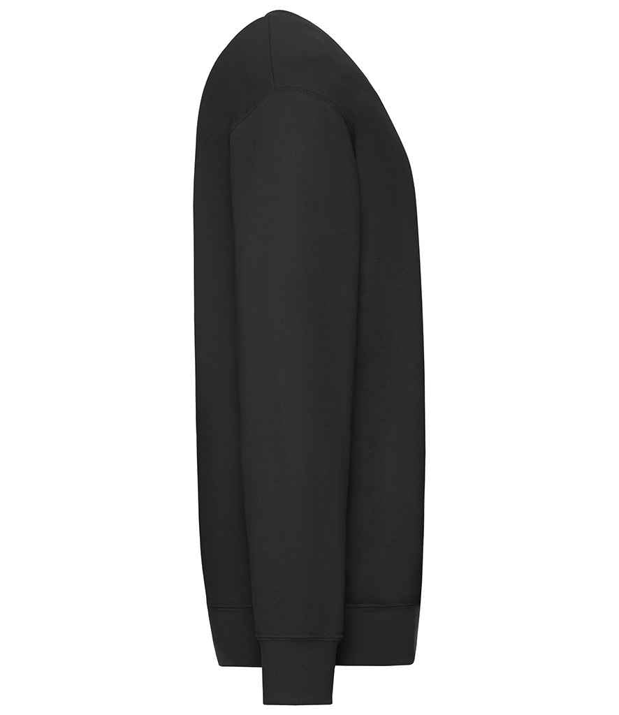 Fruit of the Loom Lightweight Drop Shoulder Sweatshirt | Black - Image 3