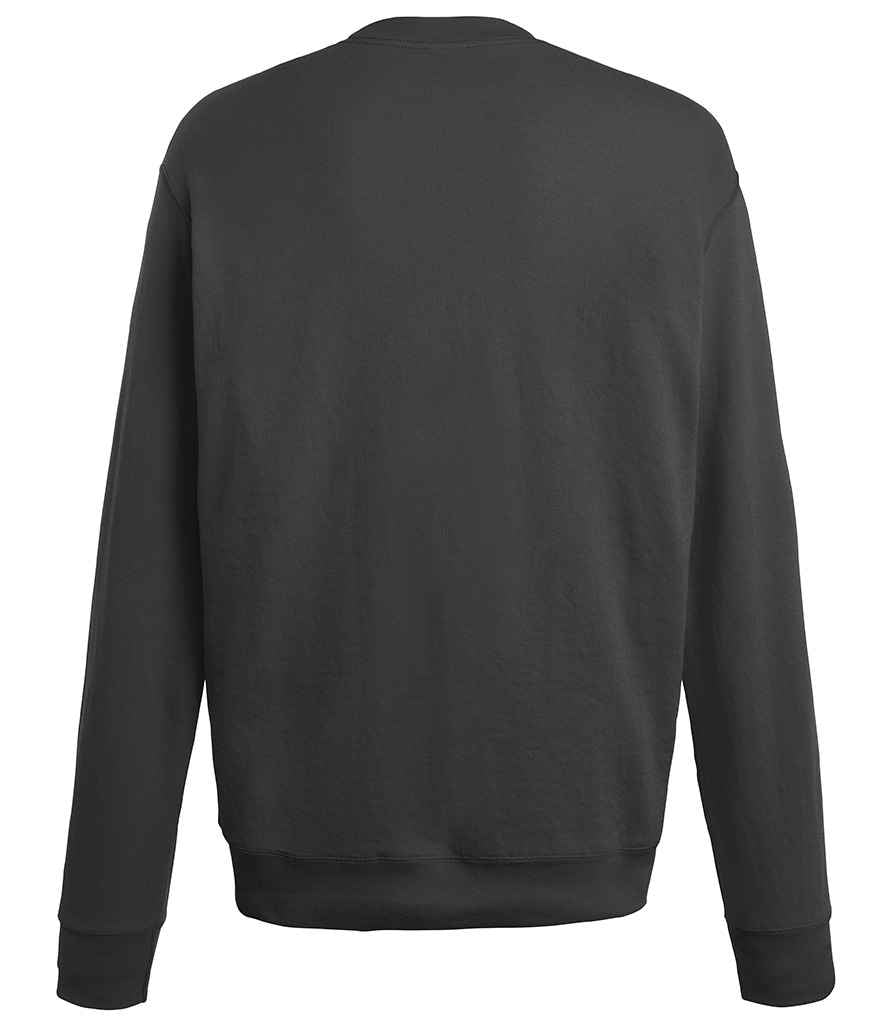 Fruit of the Loom Lightweight Drop Shoulder Sweatshirt | Light Graphite - Image 2