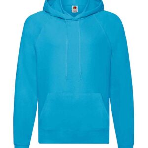 Fruit of the Loom Lightweight Hooded Sweatshirt | Azure
