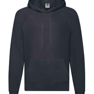 Fruit of the Loom Lightweight Hooded Sweatshirt | Deep Navy