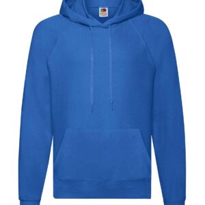 Fruit of the Loom Lightweight Hooded Sweatshirt | Royal Blue