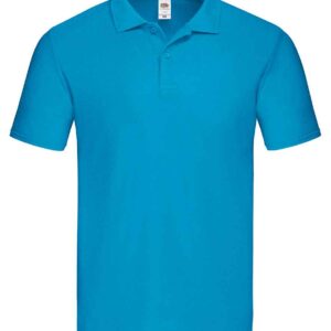 Fruit of the Loom Original Piqué Polo Shirt | Azure