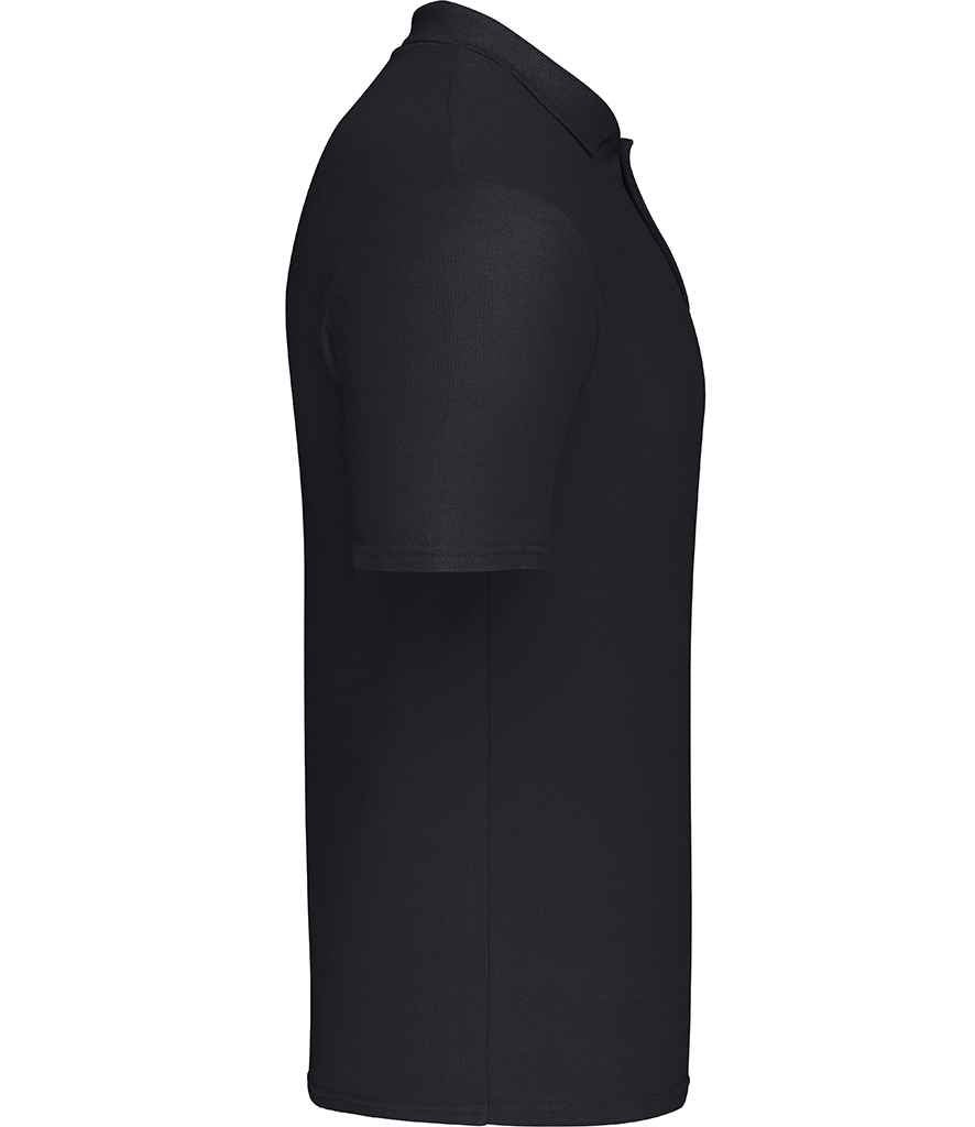 Fruit of the Loom Original Piqué Polo Shirt | Black - Image 3