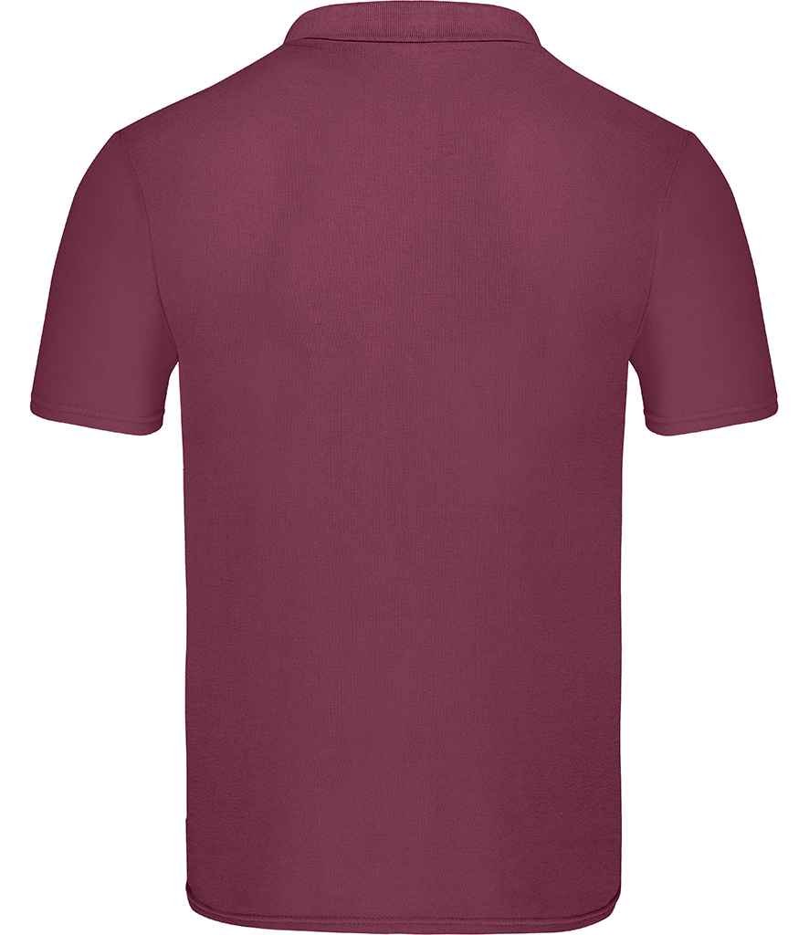 Fruit of the Loom Original Piqué Polo Shirt | Burgundy - Image 2