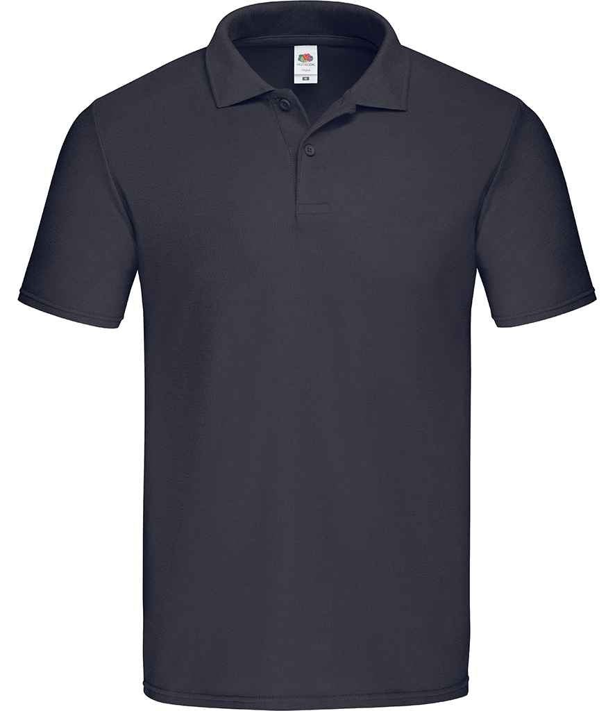Fruit of the Loom Original Piqué Polo Shirt | Deep Navy