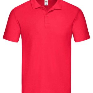 Fruit of the Loom Original Piqué Polo Shirt | Red