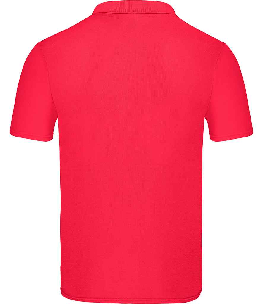 Fruit of the Loom Original Piqué Polo Shirt | Red - Image 2