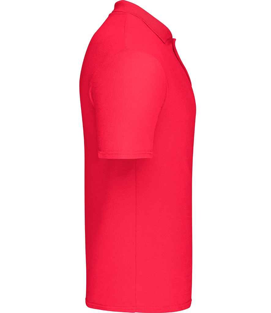 Fruit of the Loom Original Piqué Polo Shirt | Red - Image 3