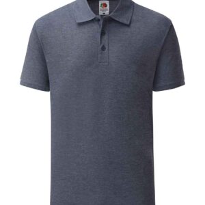 Fruit of the Loom Poly/Cotton Piqué Polo Shirt | Heather Navy