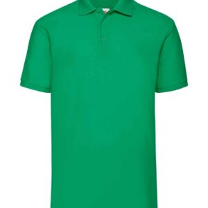 Fruit of the Loom Poly/Cotton Piqué Polo Shirt | Kelly Green