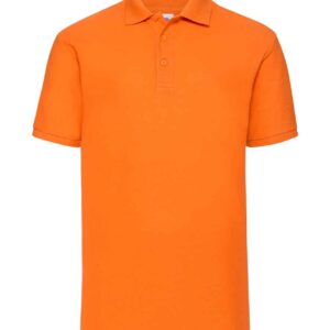 Fruit of the Loom Poly/Cotton Piqué Polo Shirt | Orange