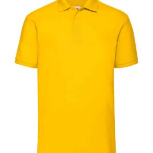 Fruit of the Loom Poly/Cotton Piqué Polo Shirt | Sunflower