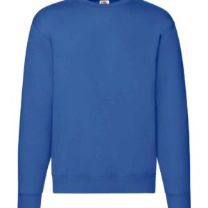 Fruit of the Loom Premium Drop Shoulder Sweatshirt | Royal Blue