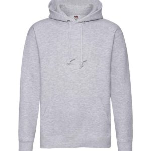 Fruit of the Loom Premium Hooded Sweatshirt | Heather Grey